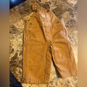 Carhartt overalls. New 9mos